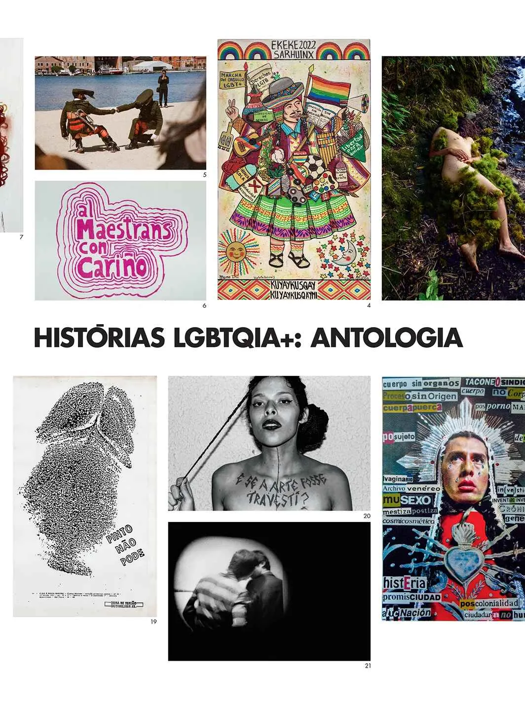 Book cover for Queer Histories (MASP Brazil)
