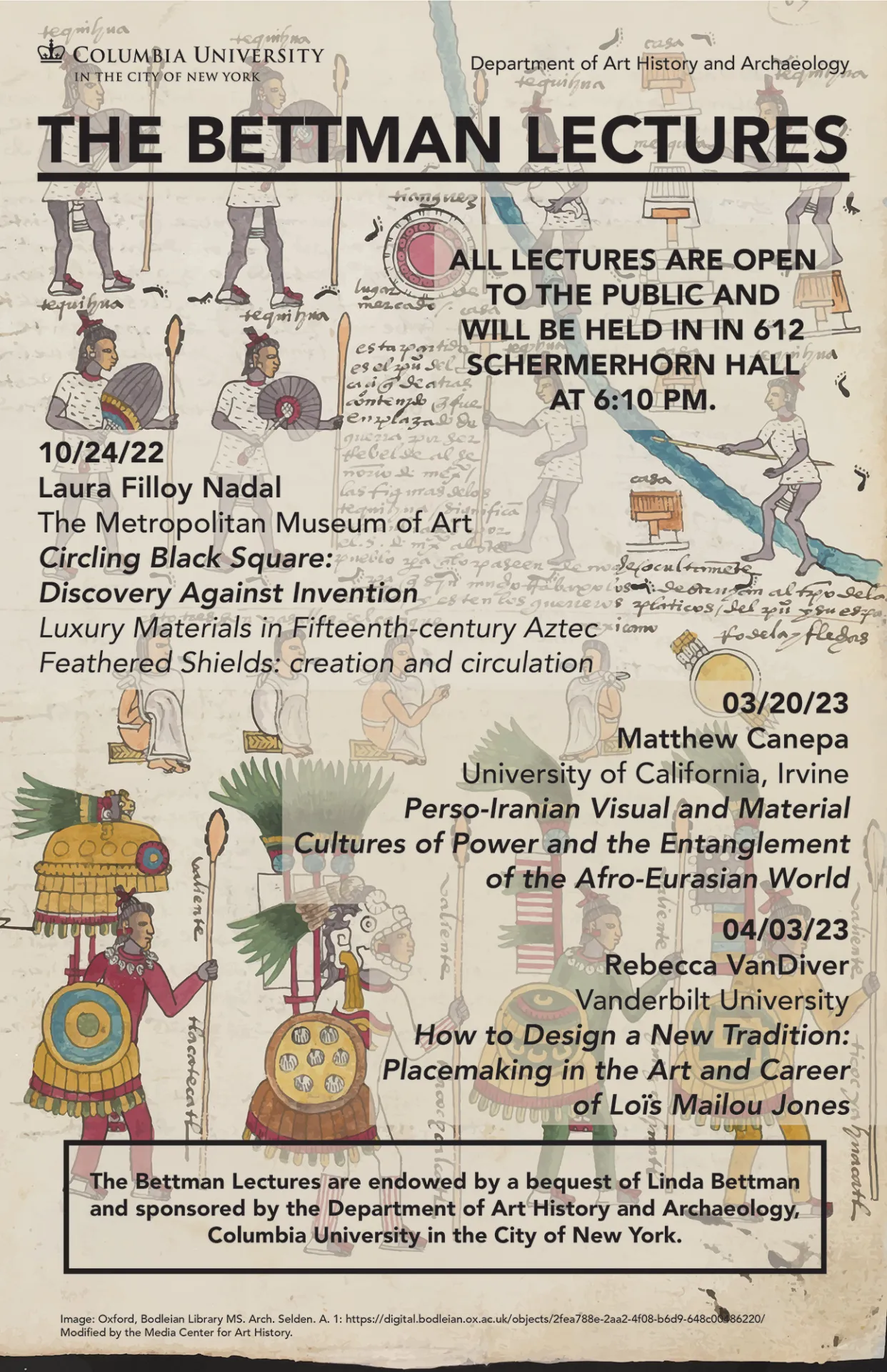 2022-2023 lectures poster