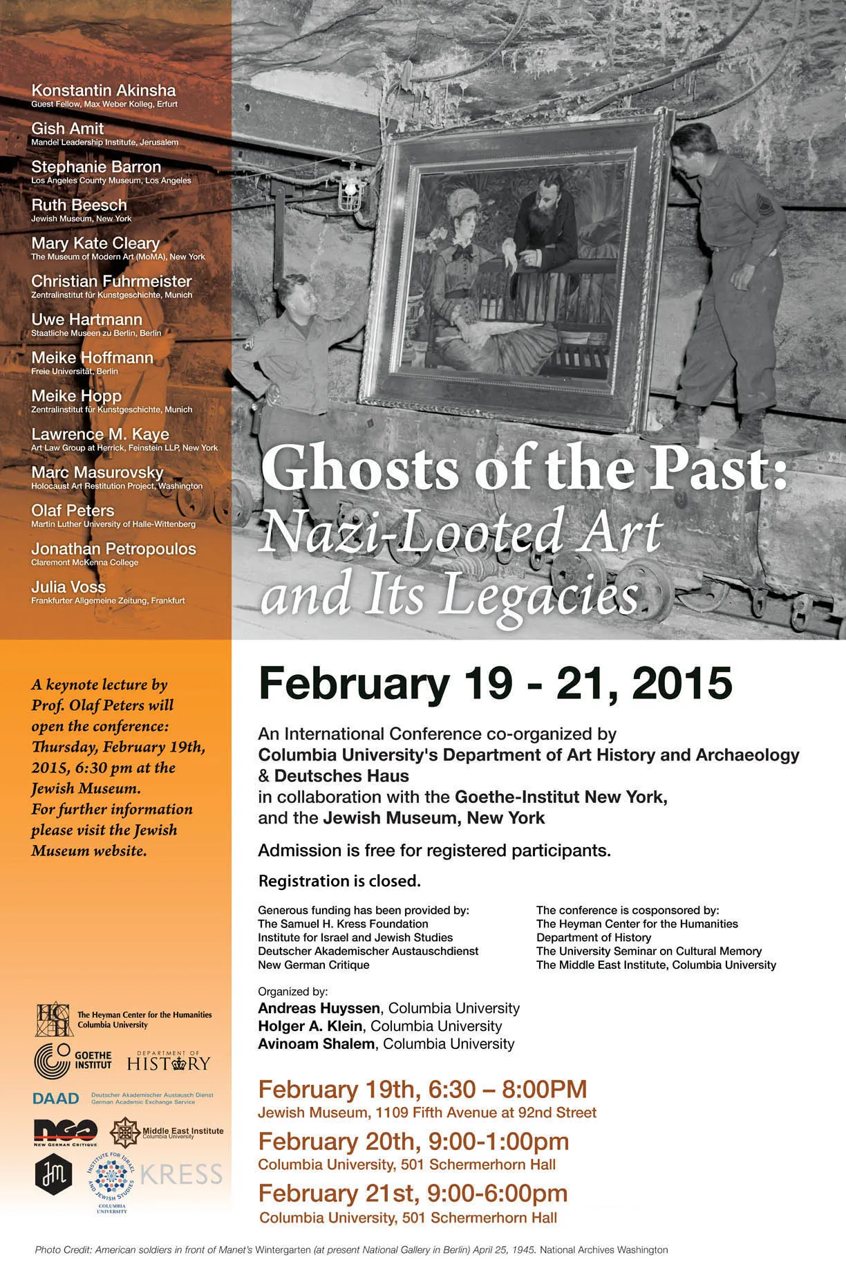 ghosts of the past poster
