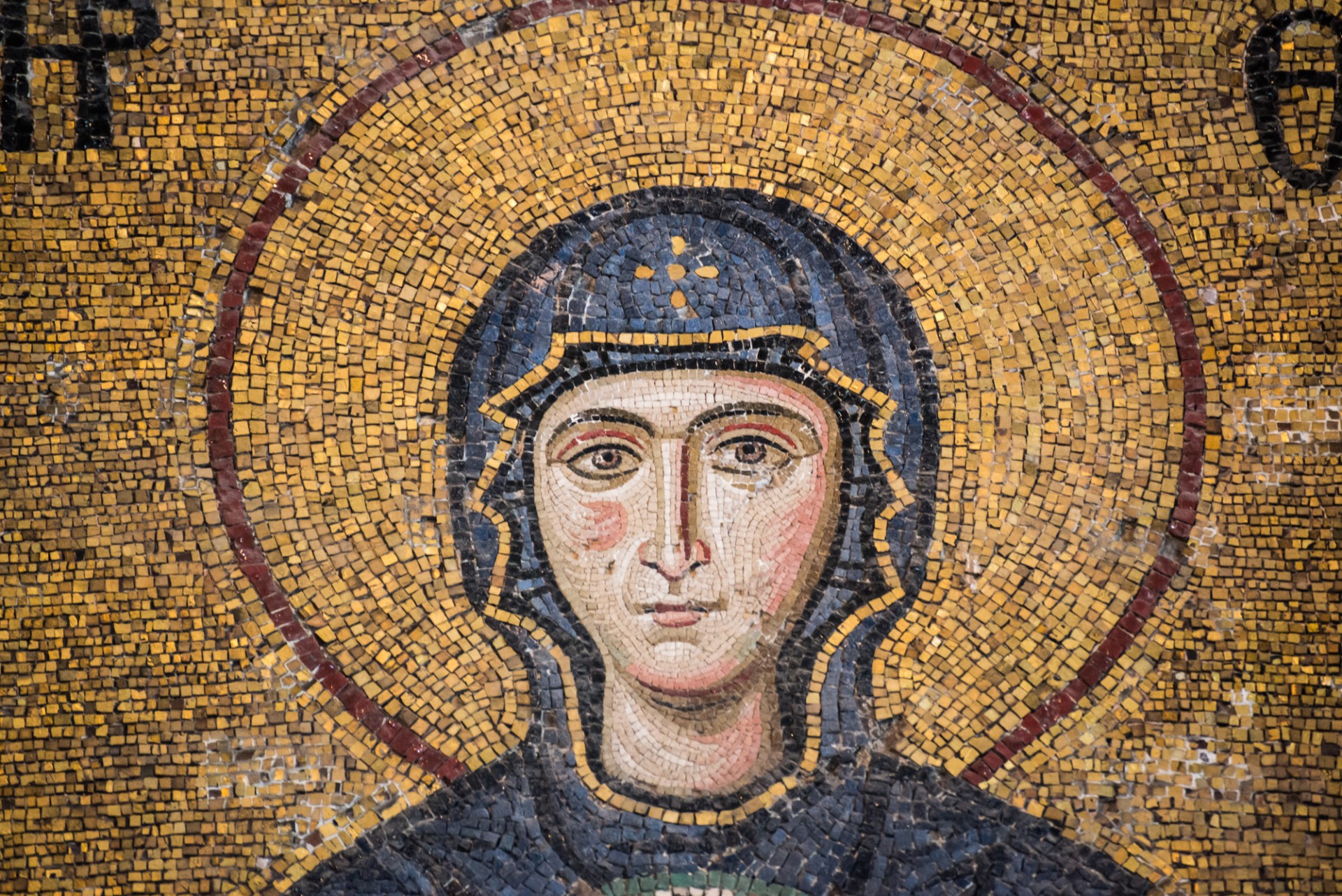 Hagia Sophia, Mary Mosaic
