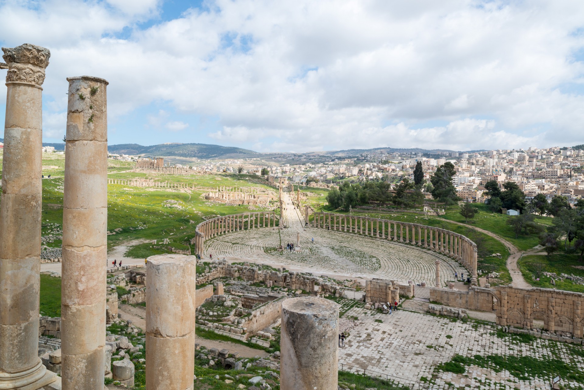 Jerash, Oval Forum