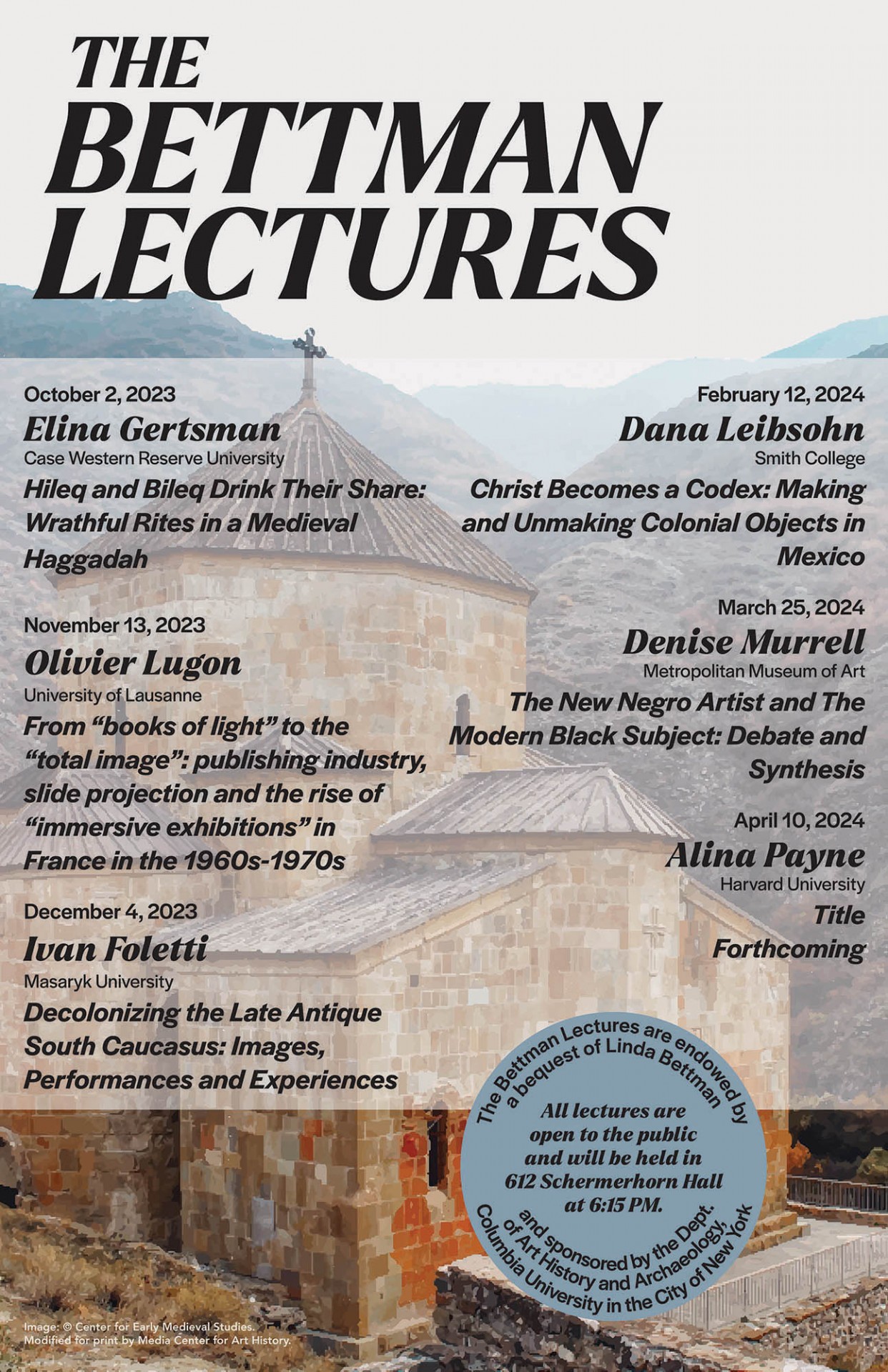 2023-2024 lectures